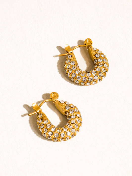 Flânerie Glam Hoop Earring