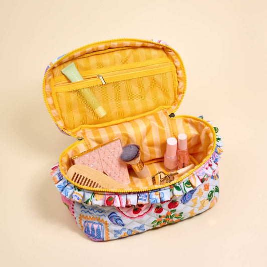 The Darling Effect Glam & Go Quilted Cosmetic Bag Ciao Bella