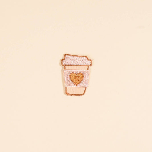 The Darling Effect Iron-on Coffee Cup Patch
