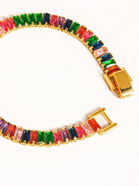 Flânerie Gold Multicolor Bracelet