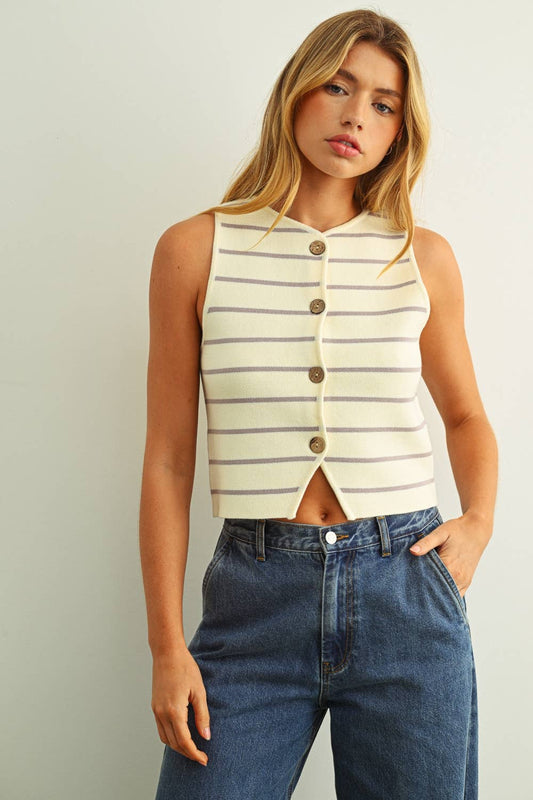 Miou Muse Knitted Vest
