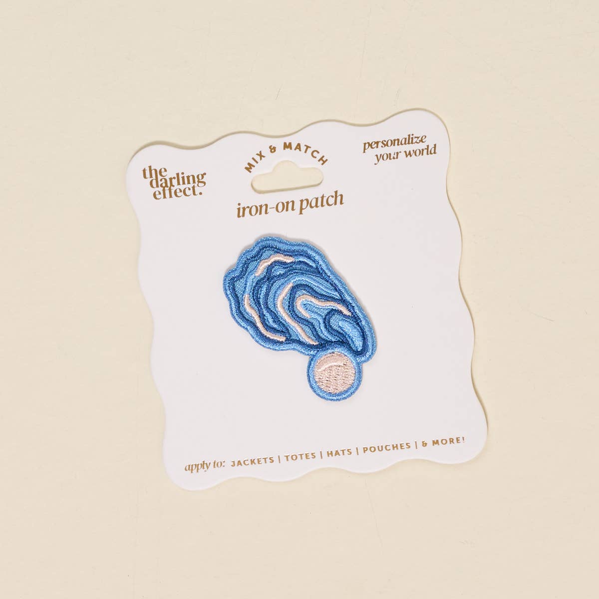 The Darling Effect Iron-on Oyster Patch
