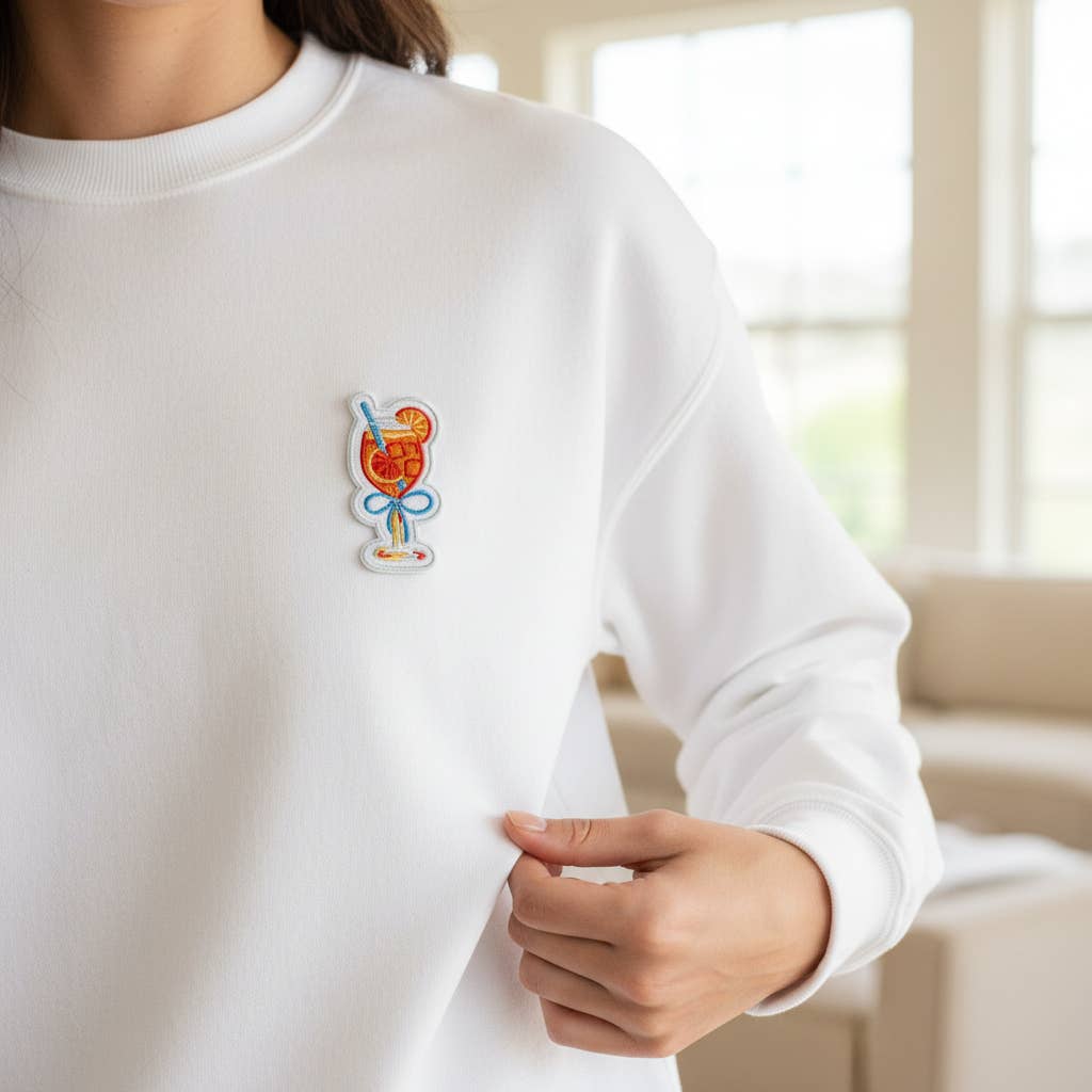 The Darling Effect Iron-on Aperol Spritz Patch