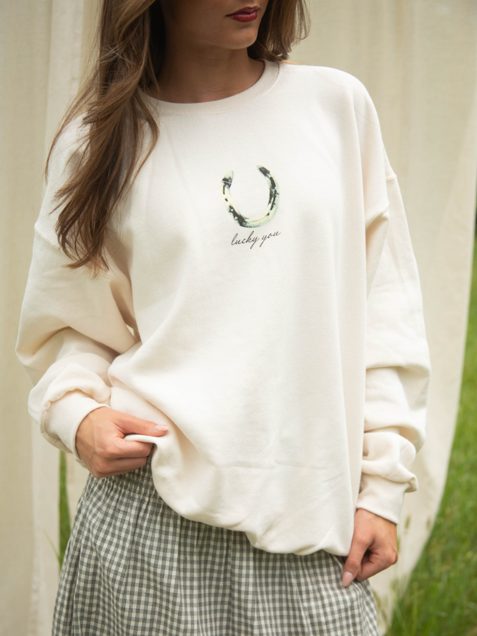 Charlie Southern x Emma Katherine Art Lucky You Crewneck