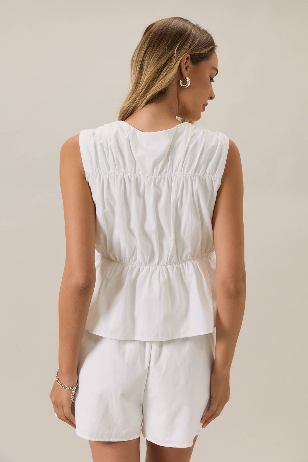 Sunday Edition Front Tie Top