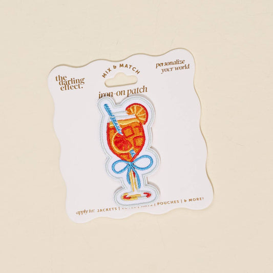 The Darling Effect Iron-on Aperol Spritz Patch