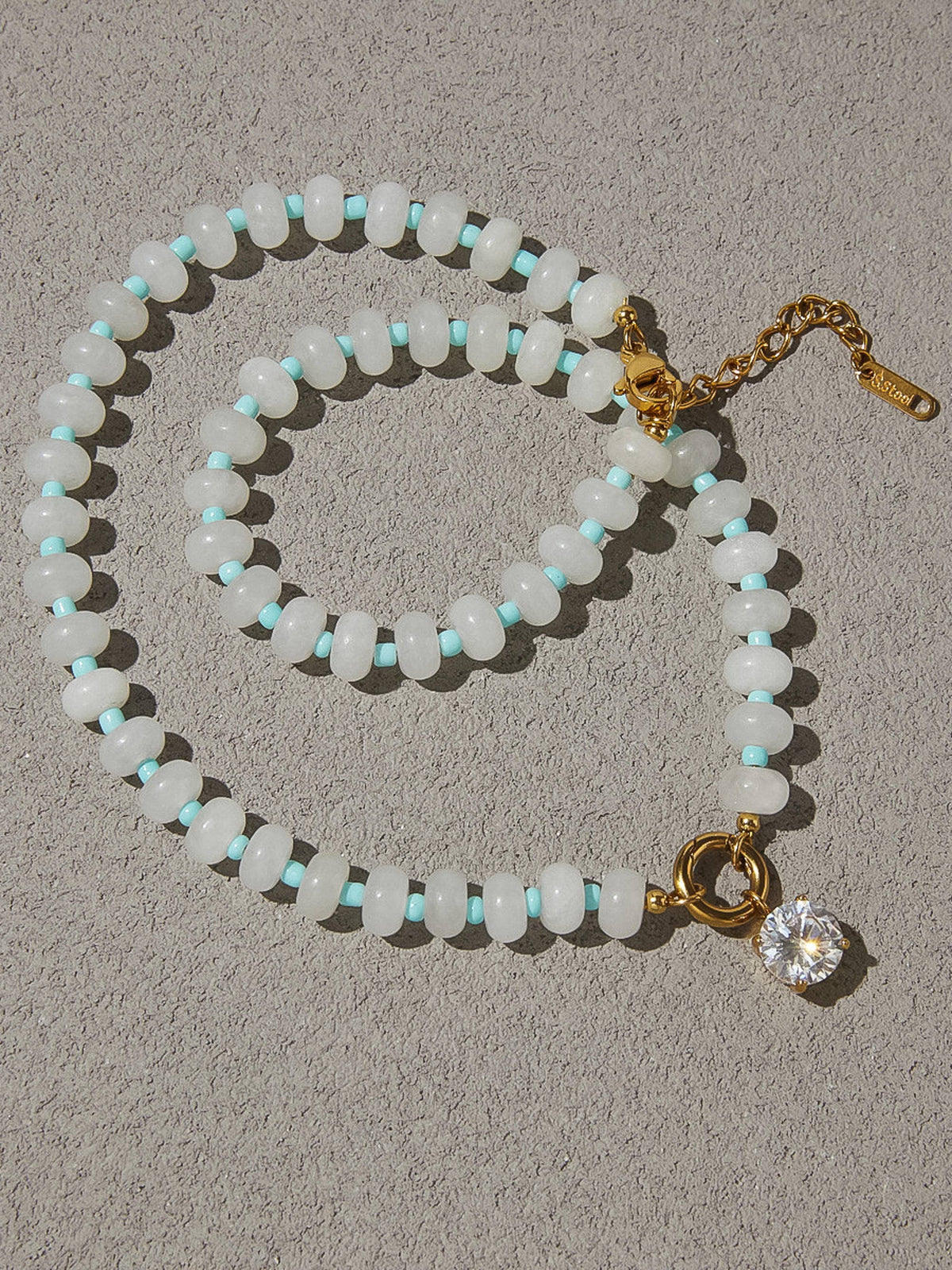 Flânerie Beaded Charm Necklace