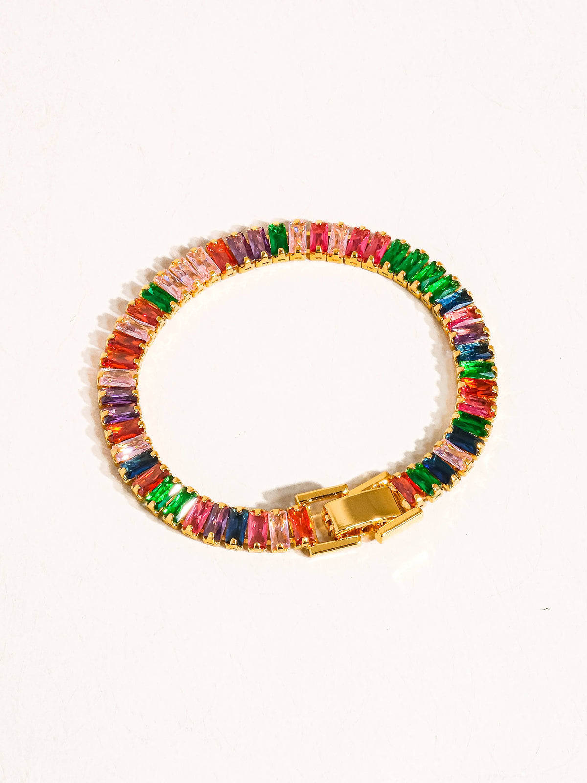 Flânerie Gold Multicolor Bracelet