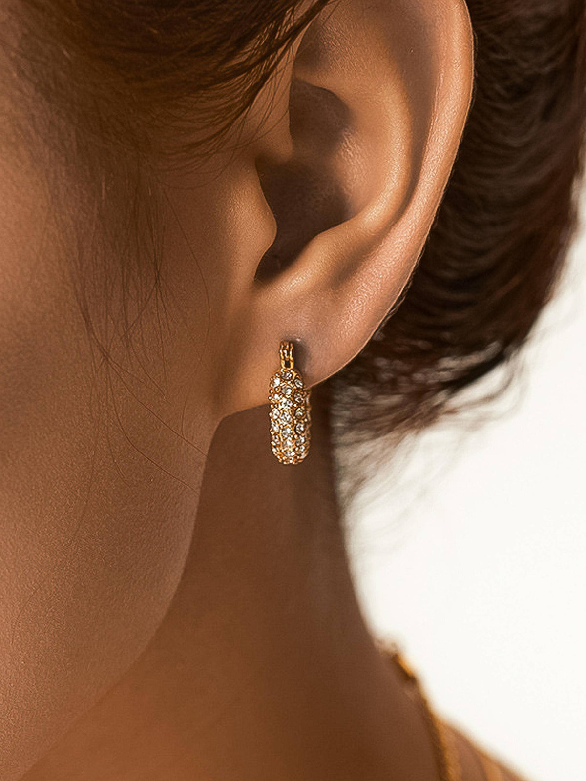 Flânerie Glam Hoop Earring