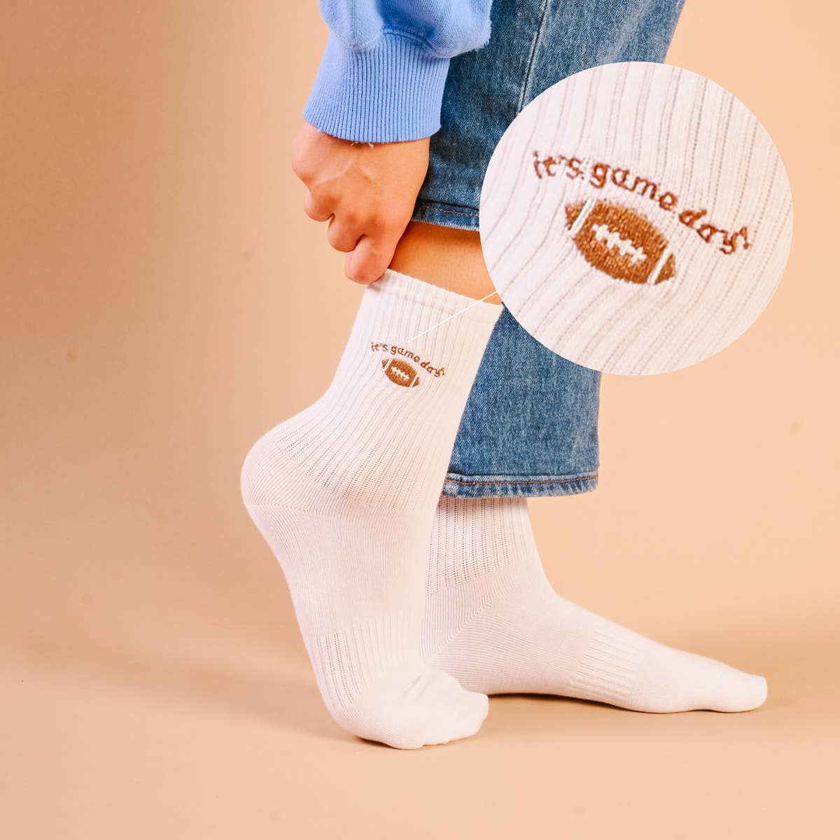 The Darling Effect Game Day Socks